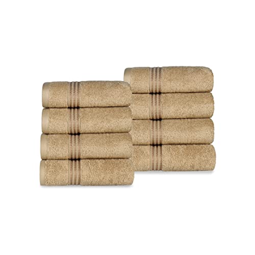 Superior Handtuch Ägyptische Baumwolle 8-teilig Set P Modern Toast von Superior