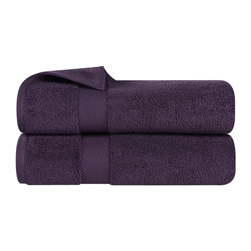 Superior - Kollektion, superweiches und saugfähiges Handtuchset, Baumwolle, traubenkernfarben, 6-teilig von Superior