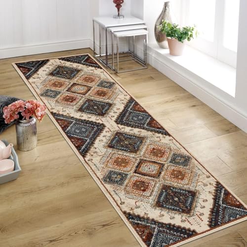 Superior Läufer für den Innenbereich, Jute-Rückseite, Plüsch-Teppiche mit floralem Paisley-Muster für Eingangsbereich, Küchenböden, Bürobodenabdeckung, Damast-Medaillon-Teppiche, Parkway-Kollektion Superior Läufer für den Innenbereich, Jute-Rückseite, Plüsch-Teppiche mit floralem Paisley-Muster für Eingangsbereich, Küchenböden, Bürobodenabdeckung, Damast-Medaillon-Teppiche, Parkway-Kollektion von Superior