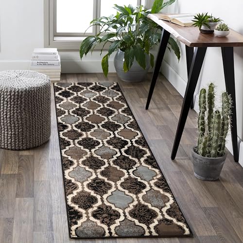 Superior Läufer für den Innenbereich, Jute-Rückseite, perfekt für Wohn-/Esszimmer, Schlafzimmer, Büro, Küche, Eingangsbereich, modernes geometrisches Spalier, Bodendekoration, Wikinger-Kollektion, 70 Superior Läufer für den Innenbereich, Jute-Rückseite, perfekt für Wohn-/Esszimmer, Schlafzimmer, Büro, Küche, Eingangsbereich, modernes geometrisches Spalier, Bodendekoration, Wikinger-Kollektion, 70 von Superior