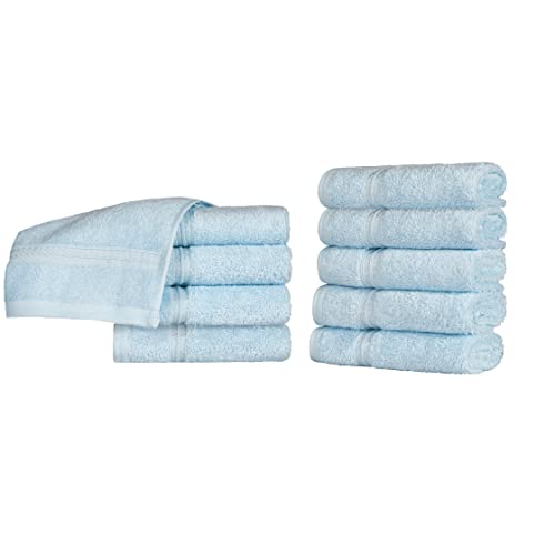 SUPERIOR NS Handtuch-Set, Baumwolle, Hell, blau, Face Towel, 10 von Superior