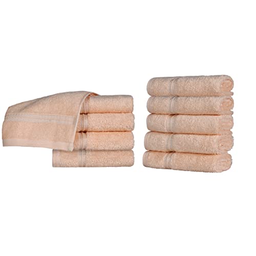 Superior NS Handtuch-Set, Baumwolle, Pfirsich, Face Towel, 10 von Superior