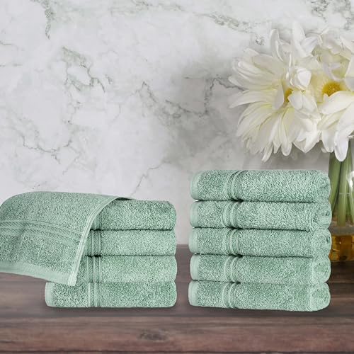 Superior NS Handtuch-Set, Baumwolle, Salbei, Face Towel, 10 von Superior
