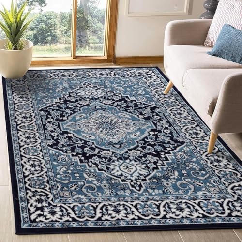 Superior Teppich für den Innenbereich, Jute-Rückseite, Teppiche für Eingangsbereich, Esszimmer, Küche, Schlafzimmer, traditionelle Bodendekoration, orientalisches Medaillon, Innenteppich Superior Teppich für den Innenbereich, Jute-Rückseite, Teppiche für Eingangsbereich, Esszimmer, Küche, Schlafzimmer, traditionelle Bodendekoration, orientalisches Medaillon, Innenteppich von Superior