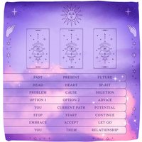 3-Karten-Tarot-Spread-Tuch Weissagungs-Lesematte, Hexerei-Altar-Versorgung 3-Karten-Tarot-Spread-Tuch Weissagungs-Lesematte, Hexerei-Altar-Versorgung von SuperlunarisTarot