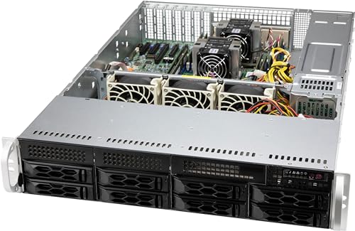 Supermicro CSE-LA25TQC-R609LP Zentralhalterung, 600 W, Schwarz von Supermicro