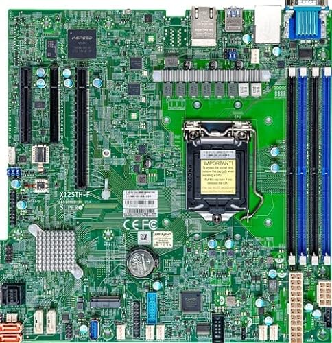 SUPERMICRO MBD-X12STH-F-B Micro-ATX Server Motherboard LGA 1200 Intel C256 von Supermicro