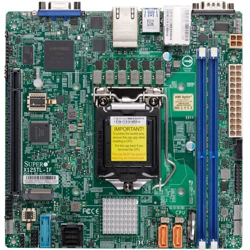 SUPERMICRO MBD-X12STL-IF-B Mini-ATX Server Motherboard LGA-1200 C252 von Supermicro