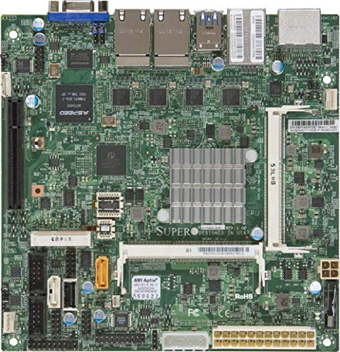 Server Mainboard Supermicro 1xSoC/Mini-ITX/4x1Gb LAN X11SBA-LN4F ohne OS von Supermicro
