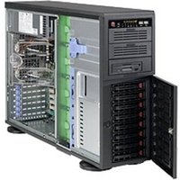 Supermicro CSE-743TQ-903B-SQ Full Tower PC-Gehäuse Schwarz von Supermicro