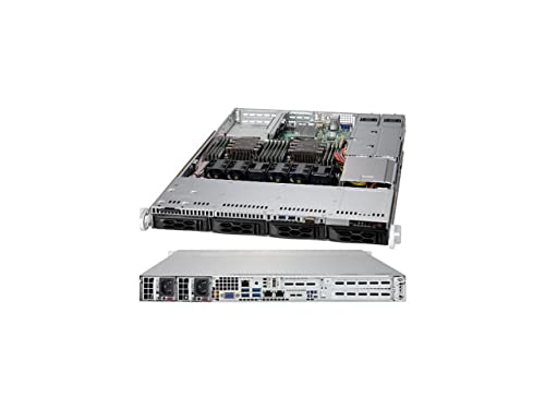 Supermicro CSE-LA15TQC-R504W SM CSE-LA15TQC-R504W R Silver Rackmount Server Case von Supermicro