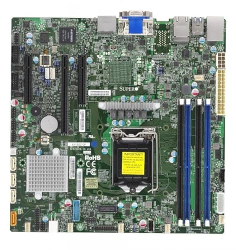 Supermicro Micro-ATX Micro ATX DDR4 Mainboards X11SSZ-QF-O Supermicro Micro-ATX Micro ATX DDR4 Mainboards X11SSZ-QF-O von Supermicro