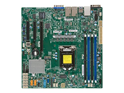 Supermicro Motherboard MBD-X11SSH-F-B Xeon E3-1200 v5 LGA1151 Sockel H4 C236 PCI Express SATA MicroATX Bulk von Supermicro