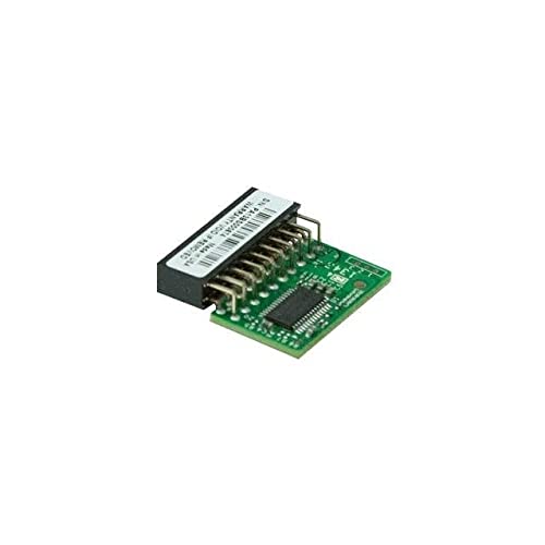 Supermicro TPM Module TCG 2.0 E5/E7 Überwachung, kabelgebunden, 8 x 26 x 25 mm, -20-80 °C, 3,3 V, Schwarz, Grün von Supermicro