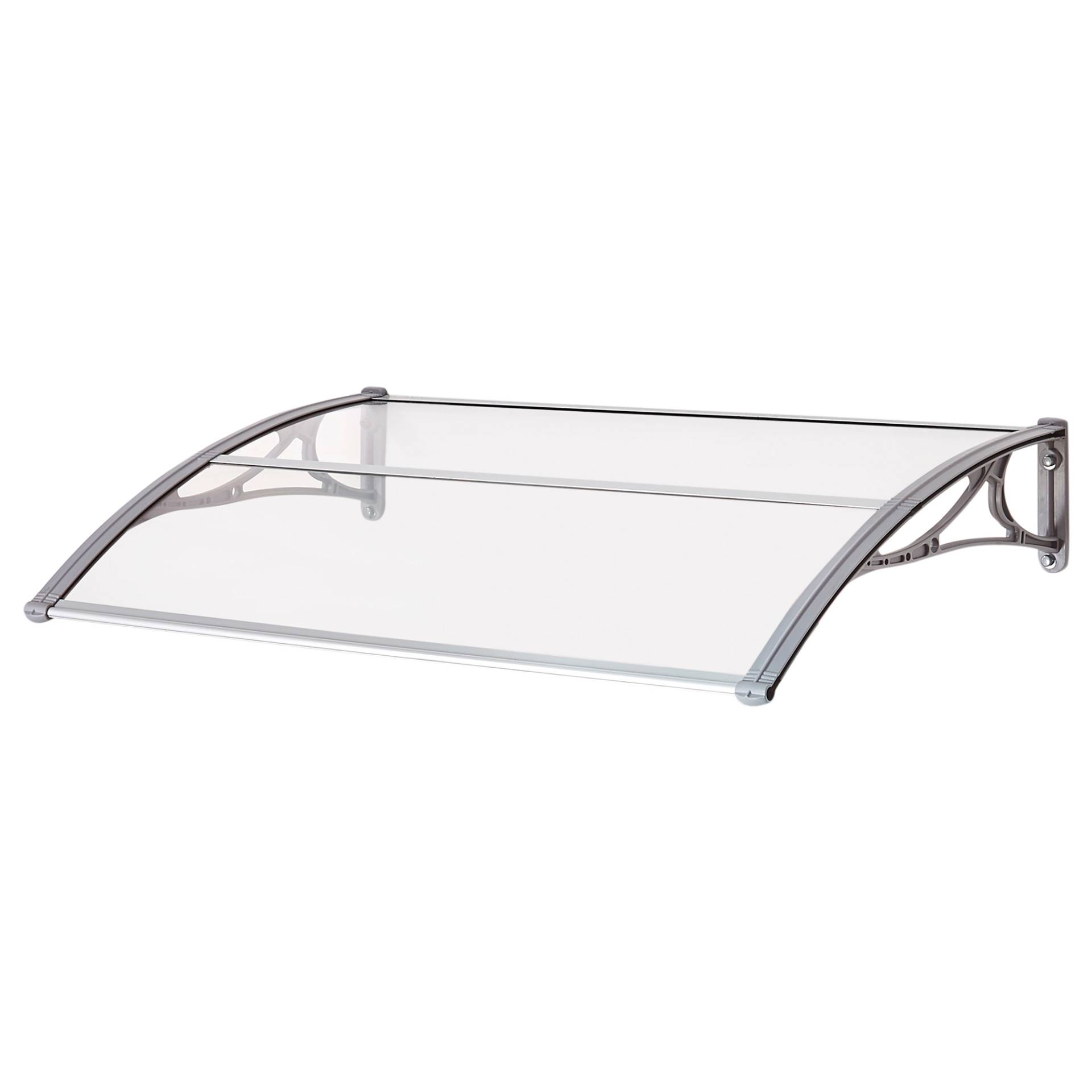 Superroof Vordach 'Emma 1400' Kunststoff grau 140 x 74 cm Superroof Vordach 'Emma 1400' Kunststoff grau 140 x 74 cm von Superroof