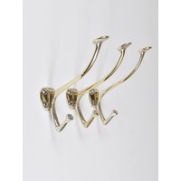 Bis Zu 6 Adolf Loos Jugendstil Wandhaken Nickel Messing Café Capua Wien, 1900Er Jahre Bis Zu 6 Adolf Loos Jugendstil Wandhaken Nickel Messing Café Capua Wien, 1900Er Jahre von Supersuiteplus