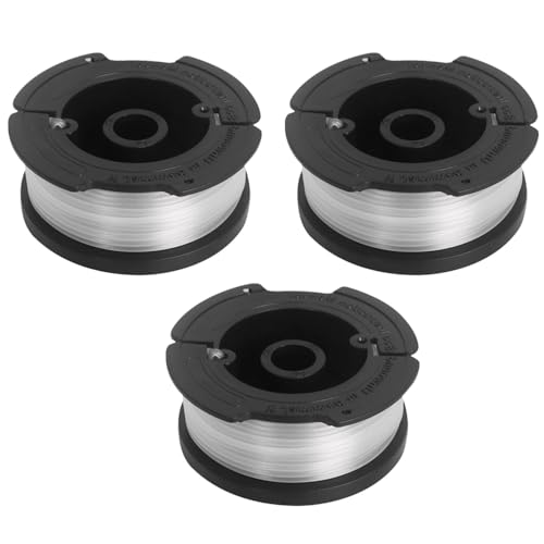 Rasentrimmer-Spule, kompatibel mit Black+Decker AF-100, 9 m, Auto-Feed Rasentrimmer, Ersatzspule für Unkrautfresser (3 Stück) von Supertool