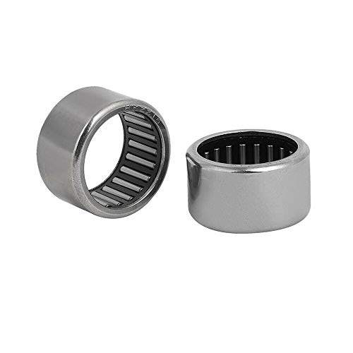 SUPERTOOL Nadellager HK1210 12 mm x 16 mm x 10 mm Komplementlager mit offenem Ende, gezogenes Zylinderlager (2 Stück) von Supertool