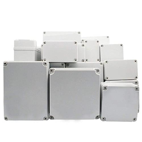 SUPERTOOL Projektbox, ABS-Kunststoffabdeckung, IP67, elektronische Anschlussdose, wasserdichtes Gehäuse, Instrumentenkoffer DIY (1 Stück, 200 x 150 x 75 mm) von Supertool