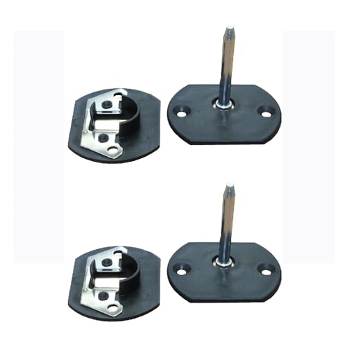 Sectional Sofa Couch Connector, 2 Sets Universal Furniture Interlocking Sectional Sofa Connectors, Pin Style Furniture Connector Bracket for Headboard Sofa Recliner von Supertool