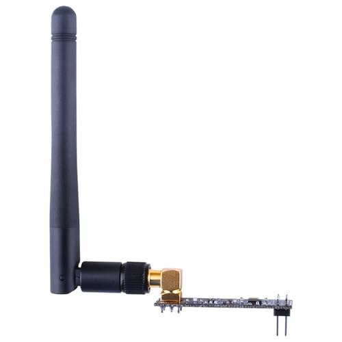 Supertool NRF24L01+PA+LNA Funkmodul, 2,4 GHz bis 2,5 GHz, 1100 m, drahtloses Transceiver-Board mit SMA-Antenne von Supertool