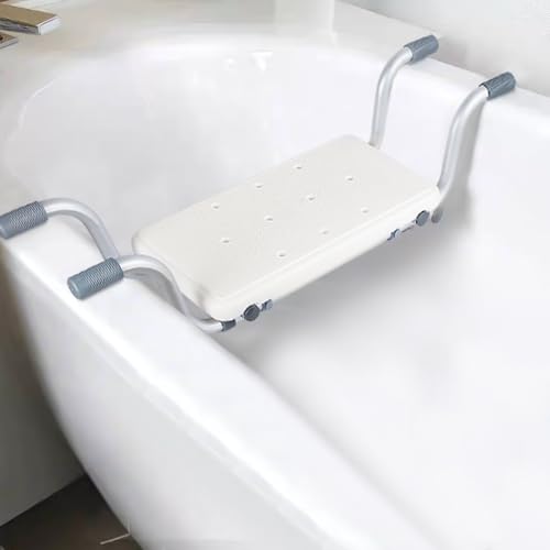 Supfine Badewannensitz, Badewannensitz Senioren, Badewannenbrett zum Sitzen, Sitzbrett für Badewanne, Ausziehbare 73-83cm, 120 kg Tragkraft, Aluminium, HDPE (JF237975) von Supfine