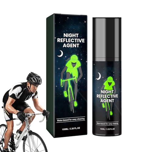 Suphyee Long Lasting Reflective Glow Paint | Bright Spray Paint For Night Riding,Bright Spray Paint,Reflective Spray Paint,Outdoor Night Cycling Paint, Paint For Bicycles Skateboards Wood von Suphyee