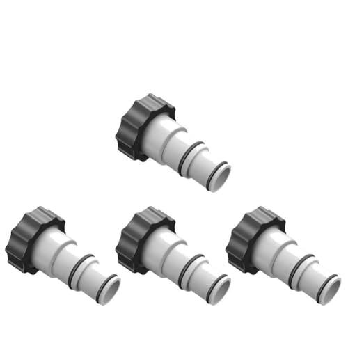 1/2/3/4/5PCS Pool Schlauch Adapter for Gewinde Verbindung Pumpen Schwimmen Pool Teile Kunststoff Pool Schlauch Adapter(4 PCS) von Supkancl