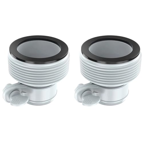 1/2/4 stücke 1,25 Zoll Bis 1,5 Zoll Pool Pumpen Adapter for Anschluss Klemme Auf Armaturen Konverter Pool Zubehör(2pcs) von Supkancl