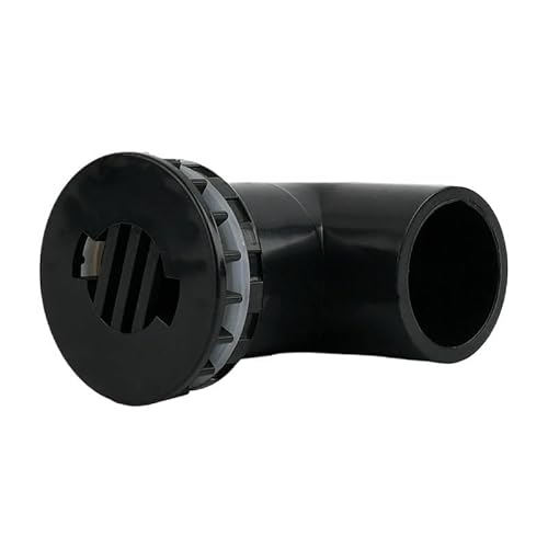 1 STÜCK 20~50 mm Schwarzes PVC-Rohr 90°-Winkelstück Direktverbinder Verdicken Sie Aquarium-Überlaufverbindungen Gartenbewässerungs-Einlass-Auslass-Ablaufgarnitur(Style 3(I D),40mm(1Pc)) von Supkancl