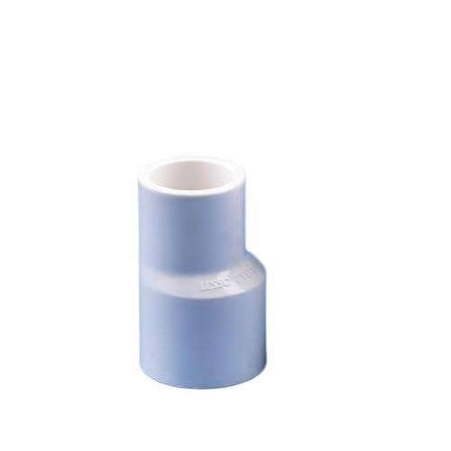 1 Stück Weiß PVC Gerade Exzentrische Reduzierstück Anschluss Aquarium Fisch Tank Adapter Garten Bewässerung Drainage Rohr DIY Joint Fittings(63-50mm) von Supkancl