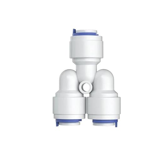 1 stück 1/4" - 1/4'' RO Wasser Fitting T Typ POM 3-Wege Schlauch Anschluss Wasserfilter Umkehrosmose Teile(Y) von Supkancl