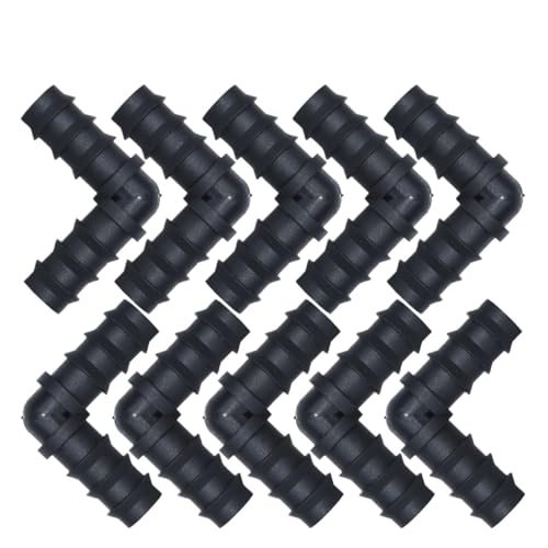 10 STÜCKE 16mm Kupplungen Gerade Stecker Tropfbewässerung 1/2'' PE Rohr Schläuche Schlauch Reparatur Fitting Gartenbewässerung(SPL11-212-10PCS) von Supkancl