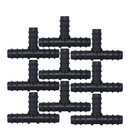 10 STÜCKE 16mm Kupplungen Gerade Stecker Tropfbewässerung 1/2'' PE Rohr Schläuche Schlauch Reparatur Fitting Gartenbewässerung(SPL11-213-10PCS) von Supkancl