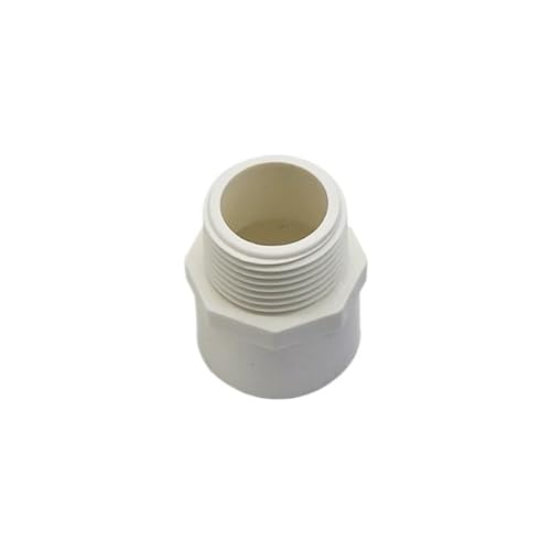 1PC 1/2 "3/4" 1 "Außengewinde Zu Innen Durchmesser 20/25/32mm Männlichen BSP Gewinde Adapter Wasser Rohr Armaturen PVC Schlauch Reparatur Stecker(White,3/4'') von Supkancl