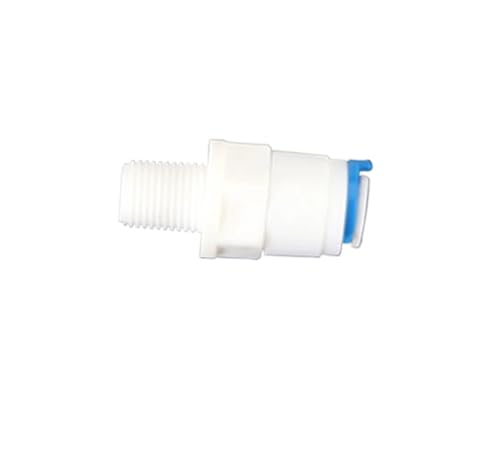 1PC 1/4 "3/8" 5/16 "OD Schlauch Rohr 1/8" 1/4 "3/4" Gewinde Kunststoff Rohr Schnell Anschlüsse RO Wasser Anschluss Armaturen Umkehrosmose System(1042) von Supkancl