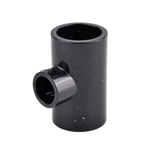 1PC 20~50mm PVC Schwarz T Gerade Reduzierung Stecker Garten Bewässerung Wasser Rohr Minderer Joint(Tee Connector,40x32mm) von Supkancl