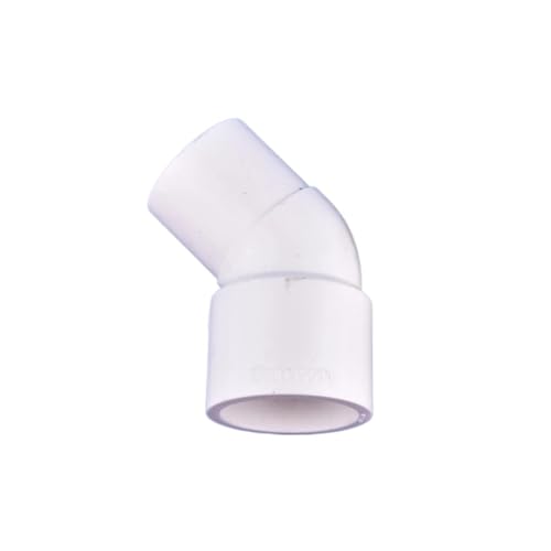1PC 20~63mm PVC Rohr Ellenbogen Stecker 45 Grad 90 Grad Ellenbogen Joint Aquarium Rohr Joint Adapter Armaturen(45 Elbow 20-20) von Supkancl