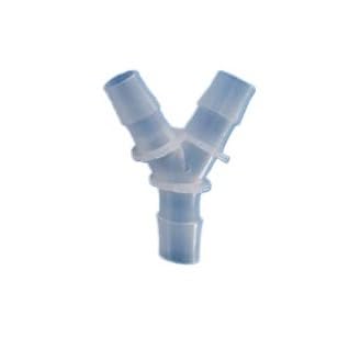 1PC Kunststoff Rohr Fitting 2,4mm - 20mm Barb Gleich 3 Weg Y Typ Fisch Tank PP Einsatz Schlauch stecker(11.1mm) von Supkancl