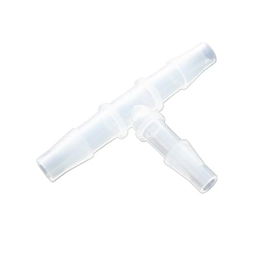 1pc Reducer Union OD4/6/8/10/12/14/16/19mm DREI Weg T Typ Schlauch Verbindung Kunststoff Stecker(12-6-12mm) von Supkancl
