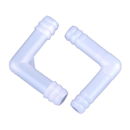 5/20/50/200/500 stücke 8mm 10mm PE Ellenbogen Verbinder Gemeinsame Bewässerung Bewässerung Garten Wasser Rohr Stecker(10-10mm,200 Pieces) von Supkancl