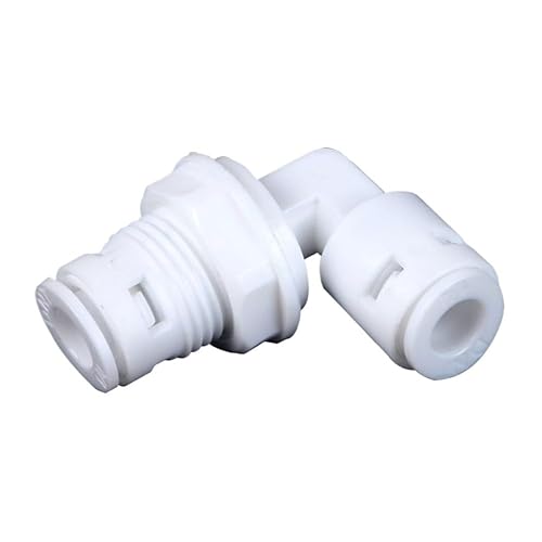 50 Stücke 1/4 "Ellenbogen RO Wasser Fitting 6,35mm Schindel L Typ POM Schlauch PE Rohrverbinder Wasserfilter Teile von Supkancl