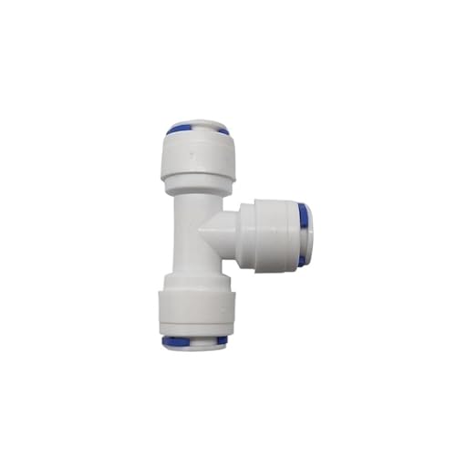 50 Stücke 3/8 "T-Stück Typ RO Wasser Fitting 9,5mm POM Schlauch PE Rohr 3 Möglichkeiten Schnell Anschluss Wasserfilter Teile von Supkancl