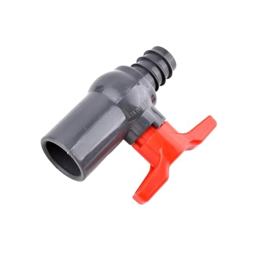 Supkancl 1/2/5Pcs PVC Ventil Aquarium Fisch Tank Rohr Gelenke Landwirtschaftliche Bewässerung Wasser Rohr Anschluss Armaturen(1Pc) von Supkancl