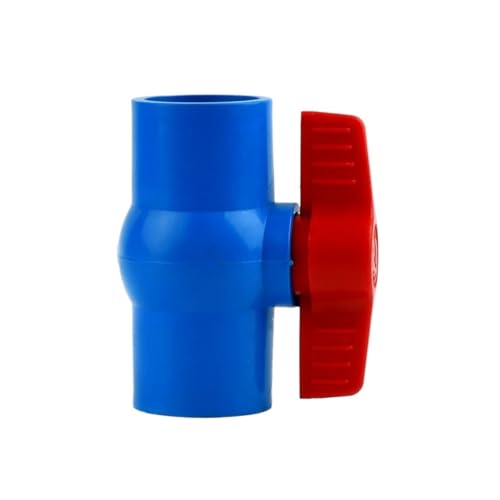 Supkancl 1/3 STÜCKE 20~110 mm PVC-Rohrbuchse Kugelhahn Aquarium Aquarium Anschlüsse Armaturen Gartenbewässerungssystem Adapter PVC-Kugelhahn(Blue Inner Dia,75mm) von Supkancl