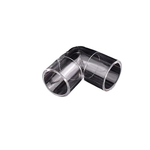 Supkancl 1/3Pcs 20mm 25mm 32mm 90 Grad Ellenbogen Transparent Fitting Anschluss Aquarium Tank Anschluss Rohr Joint(Inner Diameter 20mm,1Pc) von Supkancl