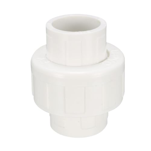 Supkancl 1/4Pcs 20mm PVC Union Connector Aquarium Tank Wasser Rohr Rohr Fitting Kupplung Gelenke Schnell Anschlüsse(1Pc) von Supkancl