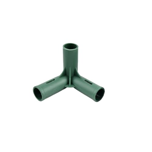 Supkancl 1/5/10PCS 19mm Kunststoff Gartenarbeit Rahmen Kanten Ecke Stecker Pflanze Blume Stehen Joint(90 Degree Three-Way,5Pcs) von Supkancl
