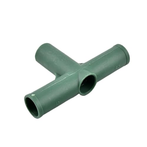 Supkancl 1/5/10PCS 19mm Kunststoff Gartenarbeit Rahmen Kanten Ecke Stecker Pflanze Blume Stehen Joint(Flat Three-Way,10Pcs) von Supkancl