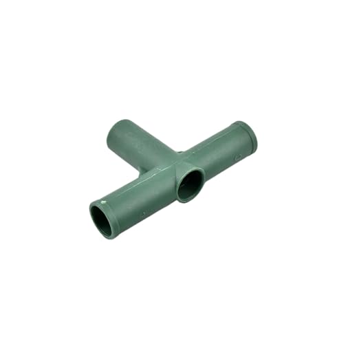 Supkancl 1/5/10PCS 19mm Stand Connector 3-Wege 4-Wege Garten Gewächshaus Rohr Unterstützung Rod Joint(Flat Three-Way,1Pc) von Supkancl